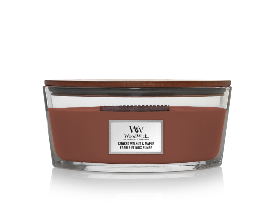 WoodWick Ellipse Smoked Walnut & Maple