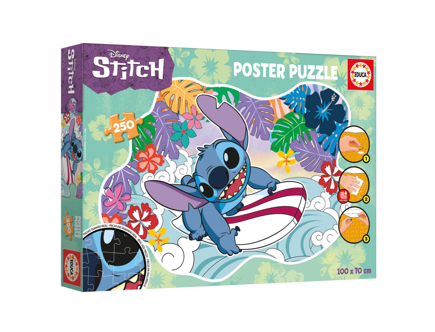 Puzle EDUCA Stitch Poster 250