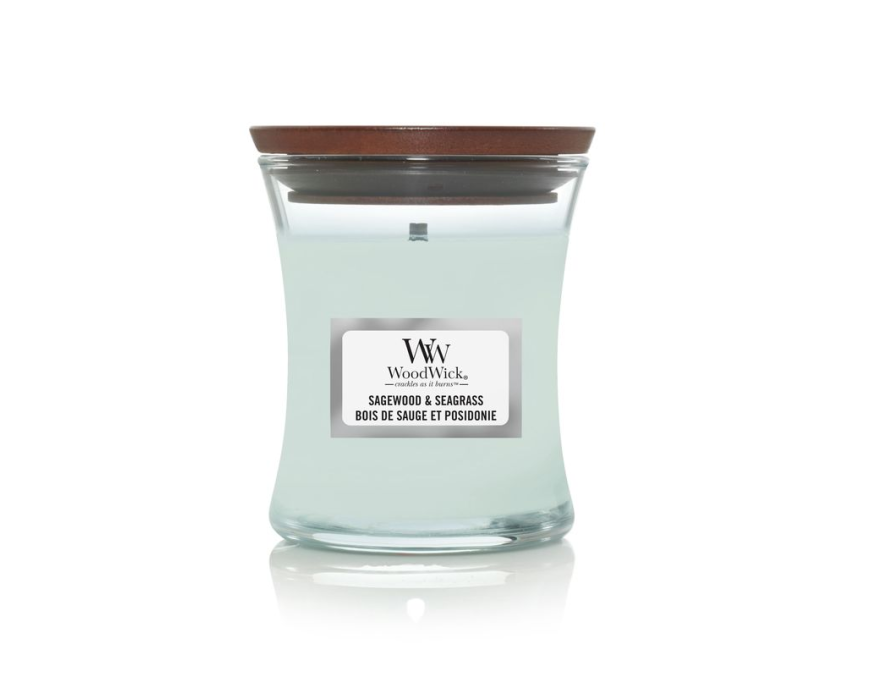 WOODWICK Sagewood & sea Mini