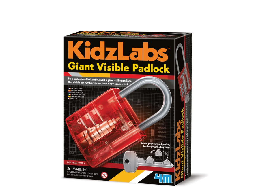 4M KIDZLABS Prozirni katanac Kit