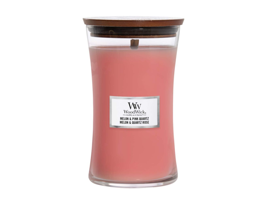 WoodWick Elipse Melon & Pink Quartz Large