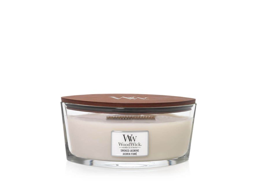 WoodWick Scented Candle Ellipse Smoked Jasmine